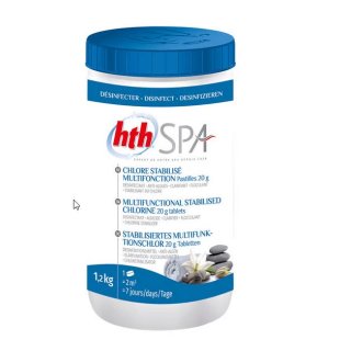 hth Spa Stabilisiertes Multifunktionschlor Tabletten (20g)