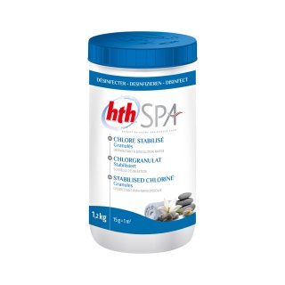 hth Spa Chlorgranulat stabilisiert 1,2kg Granulat